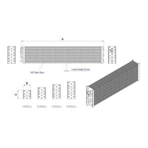Azak Krs 750.15.3 75 Reyon Soğutucu 15'li - 5/8