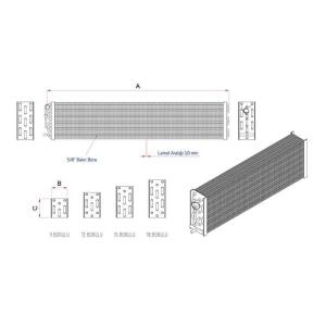 Azak Krs 1200.18.3 120 Reyon Soğutucu 18'li - 5/8