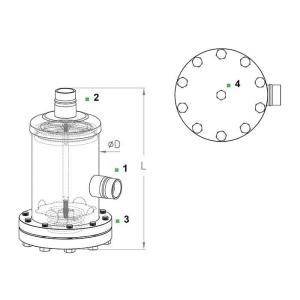Gvn H48.45b.42.4 Kartuş Kovanı Dörtlü