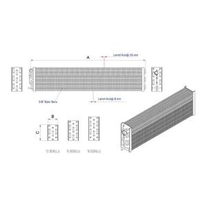 Azak Srs 1200.15.3 120 Reyon Soğutucu 15'li - 5/8