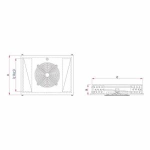 Azak Ks 700 Evaporatör Karaman 4,4 m2 1x250