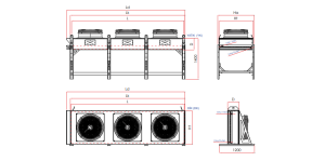 YDK 725-680 724  m² KABİNLİ KONDENSER