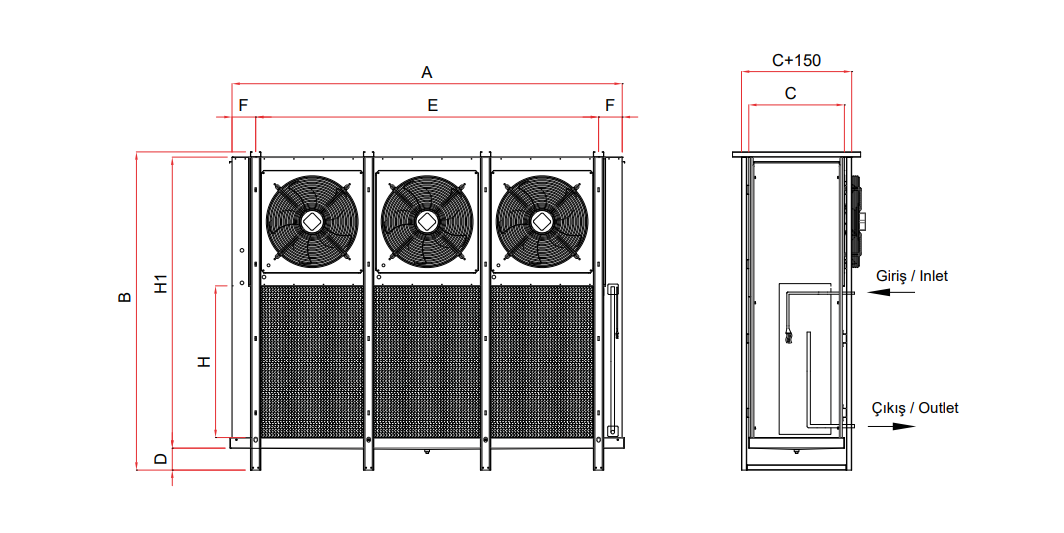 BTM 280 810 266,5 m² ŞOK EVAPORATÖR