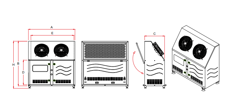 KBD 28 235 28 m² KABİNLİ KONDENSER