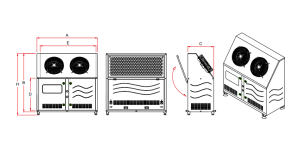 KBD 28 235 28 m² KABİNLİ KONDENSER