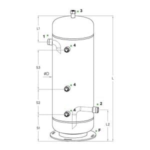Gvn V7A.60b.20.B4.B4.B4.F4.H30  Depo 20 Lt